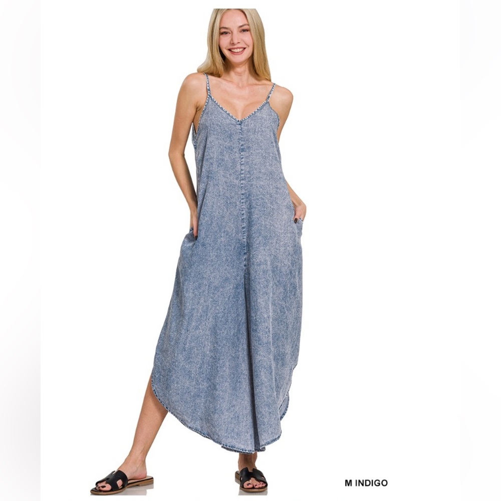 196 🌻 ZENANA LYOCELL ACID-WASHED
JUMPERS